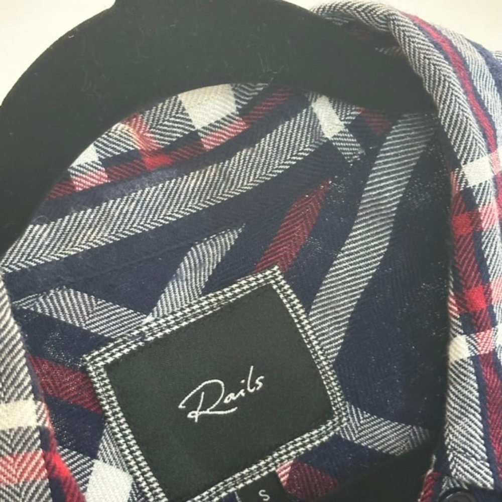 Rails Blue And Red Button - image 3